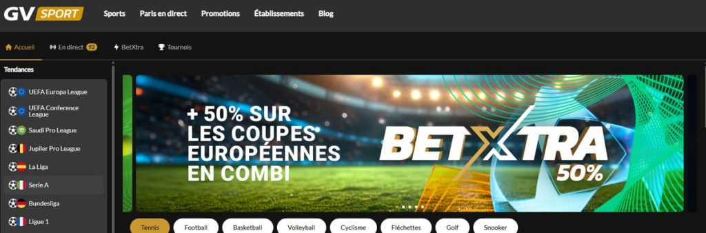 Golden Vegas Casino paris sportifs