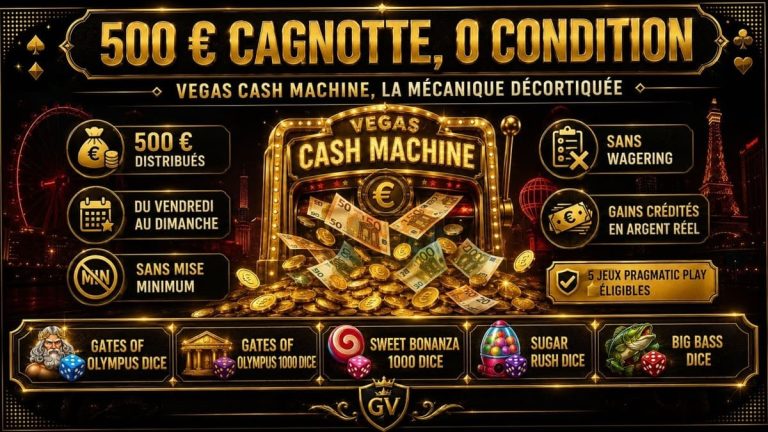Golden Vegas Casino cagnotte