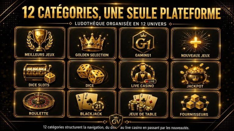 Golden Vegas Casino ludothèque