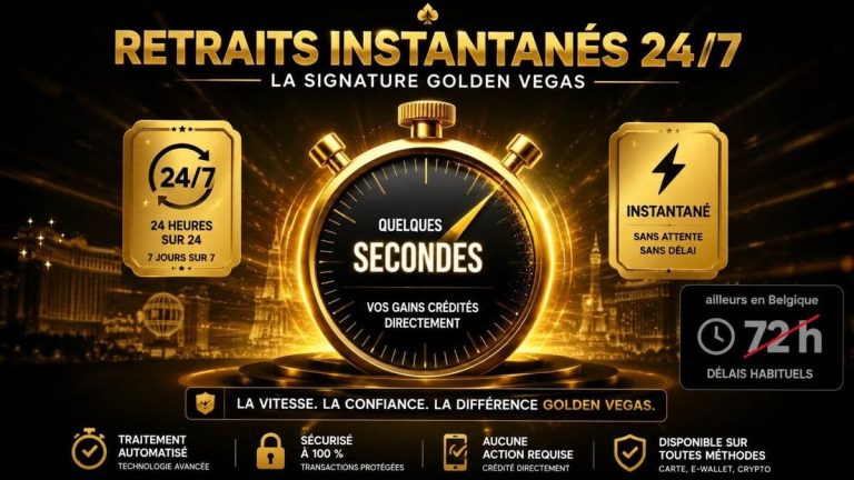 Golden Vegas Casino moyens paiement